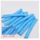 安美尚（ams）一次性帽子头套 无纺布 厨房条形帽防污防尘头罩 白色双筋