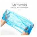 安美尚（ams）一次性帽子头套 无纺布 厨房条形帽防污防尘头罩 白色双筋