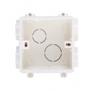 飞雕（FEIDIAO）开关插座 墙壁面板86型通用联体暗盒可拼装底盒线盒PVC接线盒