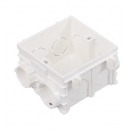 飞雕（FEIDIAO）开关插座 墙壁面板86型通用联体暗盒可拼装底盒线盒PVC接线盒