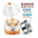小熊煮蛋器蒸蛋器单层家用自动断电防干烧便携式
