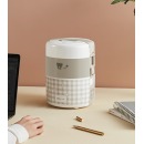 小熊（Bear）电热饭盒 2L双层热饭神器不锈钢内胆上班族保温 DFH-A20D1