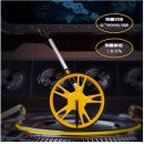 得力（deli） 300mm双折叠机械轮尺轮式测距仪滚轮测距仪手推式滚尺高精度机械推尺室外测量工具 DL330112
