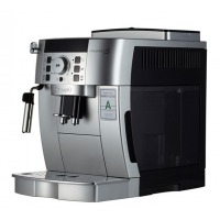 德龙（Delonghi）咖啡机 全自动咖啡机 欧洲原装进口 家用 自带打奶泡系统 ECAM22.110.SB 银色