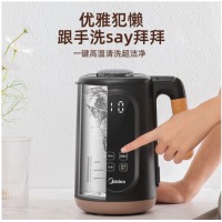 美的（Midea）豆浆机家用多功能破壁料理机全息彩屏双层防烫免滤预约DJ10B-P701
