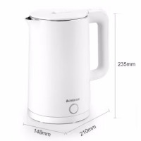 电水壶1.8L烧水壶电热水壶双层防烫自动断电家用烧水开水壶 ZY-P518