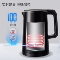 苏泊尔（SUPOR）电热水壶 多段调温烧水壶 触控一键快速煮水调温 低音 养生 煮水SW-15J67A