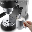 德龙 delonghi EC685泵压意式美式浓缩拿铁卡布基诺奶泡家用复古一体小型半自动咖啡机不锈钢 EC685.BK黑色