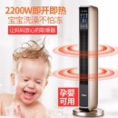 海尔（Haier） 取暖器家用暖风机立式电暖风浴室热风机冷暖风扇电暖气机节能速热电暖器卧室烤火炉 豪华加大遥控款HNS2201A