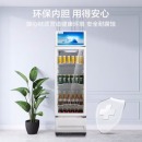 美的(Midea)立式单门家用商用展示柜 冷藏饮料茶叶保鲜柜 啤酒冷饮玻璃门冰柜 SC-230GM(Q)