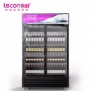 乐创(lecon)展示柜冷藏饮料柜立式超市便利店冷饮柜双门大容量下机组直冷LC-ZSG02