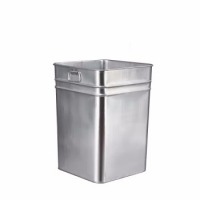 垃圾桶内胆 不锈钢内胆镀锌铁皮玻璃钢内胆户外垃圾桶内桶筒胆