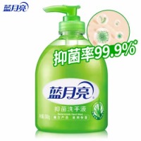 蓝月亮 芦荟抑菌洗手液500g瓶 清洁抑菌99.9% 滋润保湿 泡沫丰富 易冲洗 抑菌洗手液