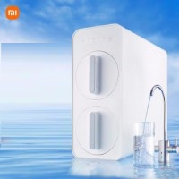 米净水器家用净水机H600G 双芯六级过滤 无罐直饮水 RO反渗透 双出水龙头 米家APP