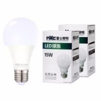 雷士（NVC） 雷士照明 LED灯泡LED球泡 家用商用大功率 高亮节能暖黄光3000K灯泡 15W