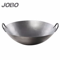巨博(JOBO) 炒锅双耳熟铁锅 商用食堂饭店双耳炒菜锅