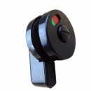 汇乐斯公共厕所卫生间隔断五金配件尼龙塑料PVC隔板式指示门锁门锁扣