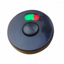 汇乐斯公共厕所卫生间隔断五金配件尼龙塑料PVC隔板式指示门锁门锁扣