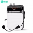 索爱（soaiy)S-318防啸叫小蜜蜂扩音器麦克风蓝牙教师专用喇叭导游导购音箱便携讲课扩音机睿智黑