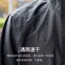 雨航 YUHANG 雨衣雨裤套装户外骑行成人男女徒步全身防水暴雨分体电瓶摩托车双帽檐反光雨披 春亚纺藏青
