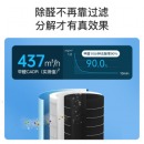海尔（Haier）空气净化器家用除甲醛雾霾颗粒物负离子除菌除烟味氨基酸除醛 