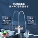 海尔（Haier）自然湃家用净水器1000G 厨下RO反渗透过滤直饮水纯水机 双出水无双酚