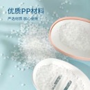 茶花 肥皂盒 皂碟香皂架子肥皂架 双层沥水香皂盒子 白色