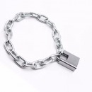 弘工 链条锁防剪防盗车锁自行车锁加粗铁链子门锁