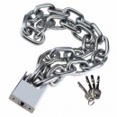 弘工 链条锁防剪防盗车锁自行车锁加粗铁链子门锁