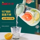 玻璃杯带把家用冷水壶耐热 凉水壶玻璃耐热杯子 花茶果汁壶热饮茶具泡茶壶 大容量2.4L