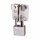 汇乐斯 加厚不锈钢插销 明装搭扣锁 小柜门锁 移门锁扣挂锁 防盗安全门栓