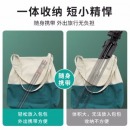 能臣POWCHO 单反相机手机桌面迷你便携落地式三脚架一体式加长直播户外多功能伸缩拍照支架三角架 204B
