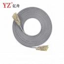 亿舟（YZ）工程级 电话线鸭嘴跳线 语音鸭嘴头跳线 电话语音连接线