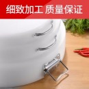 钢盾 圆形砧板加厚家用塑料 切菜板菜墩剁肉墩刀板案板 小号