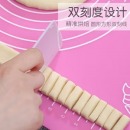 美之扣 揉面垫硅胶垫加厚擀面防滑面板和面垫不粘案板垫子板厨房烘焙用品