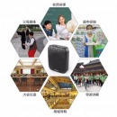 扩威（callvi） U-227有线教师讲课扩音器专用小蜜蜂小型扩音机播放器麦克风音箱喇叭导游耳麦便携式扬声器 黑色