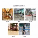 画萌 不锈钢栏杆礼宾杆排队护栏机场酒店银行安全警戒线隔离柱