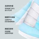 职安康 一次性囗罩白色三层含熔喷布防飞沫防粉尘舒适透气防护用口罩 白色