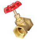 东誉达（DYD）截止阀DN32 1.2寸 截止阀 耐高温蒸汽 铜阀门 长6.8公分