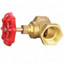 东誉达（DYD）截止阀DN32 1.2寸 截止阀 耐高温蒸汽 铜阀门 长6.8公分