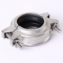 御舵 304不锈钢拷贝林卡箍 沟槽卡箍 管箍 消防水处理 哈夫节抱箍 接头 304 DN20 Φ27