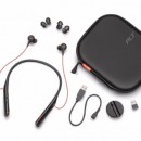 POLY VOYAGER 6200 UC蓝牙耳机 智能立体声主动降噪 无线运动 黑色