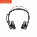 缤特力（Plantronics）Focus2 主动降噪无线办公耳麦 高保真立体声蓝牙耳机 （ TYpe-C直连+适配器+蓝牙)