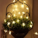 富居/FOOJO 生日装饰LED彩灯闪串灯圣诞节布置元旦春节装饰灯照片墙灯串求婚表白生日 星星灯暖色电池款