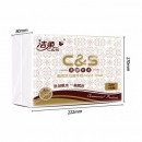 洁柔擦手纸双层180抽10包厨房用纸檫手纸抽取式酒店厕所商用加厚折叠卫生间干手JC013-10A