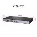 新华三（H3C）ER3260G3 双WAN+4LAN千兆企业级有线高速路由器 带机200-300 上网行为管理/AP管理器