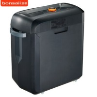 盆景(bonsaii)4P19S电动家用办公颗粒碎纸机 6张2*10mm碎纸订