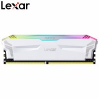 雷克沙（Lexar）DDR4 3866 16GB 8G*2套条 电竞RGB灯内存条 精选三星Bdie超频颗粒 Ares战神之刃 白