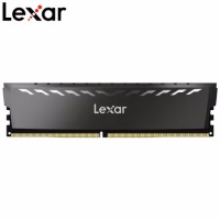 雷克沙(Lexar) DDR4 3200 16G(8GB*2) 套条 马甲条 台式机内存条 Thor雷神铠