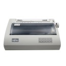 富士通（FUJITSU） DPK300 针式打印机 窄行通用汉字打印机 80列24针高速智能压缩打印 浅灰色